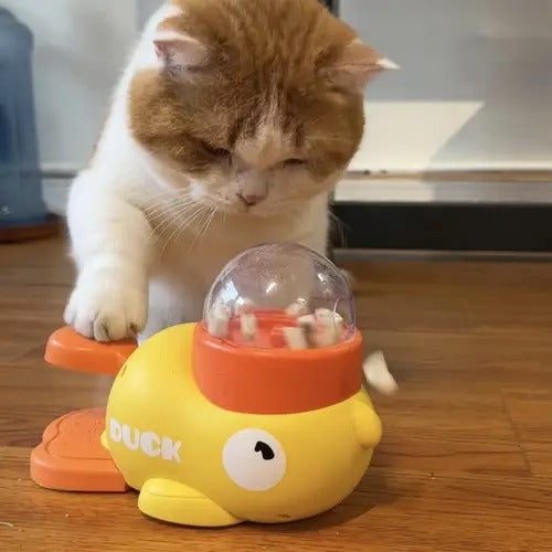 đ„ Jouet Interactif Canard Distributeur â Pour Chats Malins !