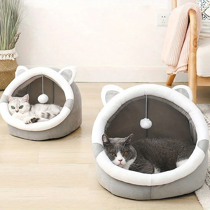đŸNid Douillet pour Chat â Le cocon moelleux que votre fĂ©lin mĂ©rite