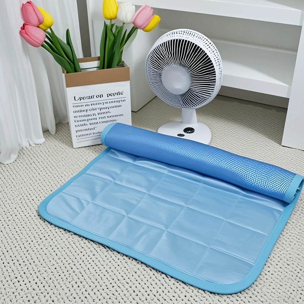 Tapis Rafraîchissant Auto-Refroidissant pour Chats et Chiens – Confort Thermique Sans Eau ni Électricité