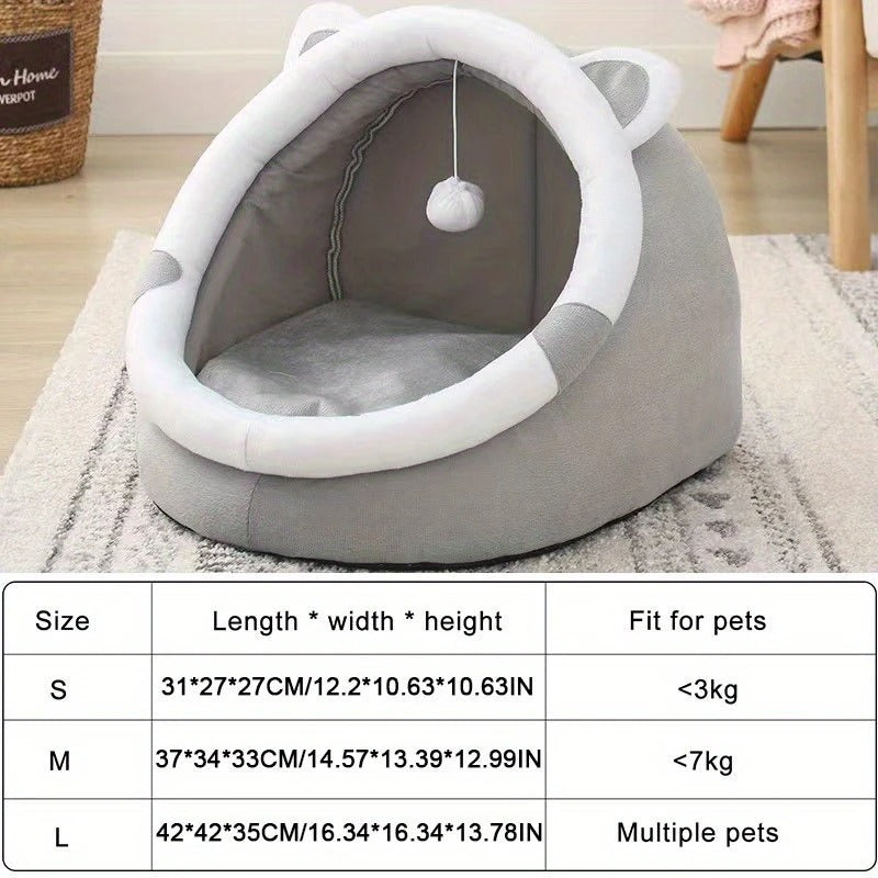 🐾Nid Douillet pour Chat – Le cocon moelleux que votre félin mérite